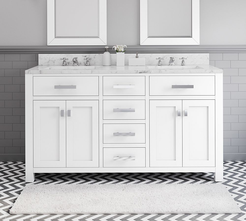 Sabine 60-72&quot; Double Sink Vanity