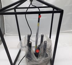 Open Box: Remington Iron Lantern Pendant 17&quot; - Bronze