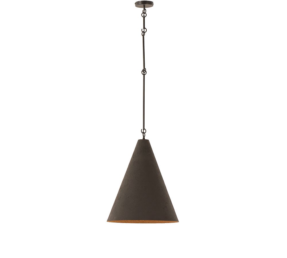 Olive Metal Pendant (12&quot;-20&quot;)