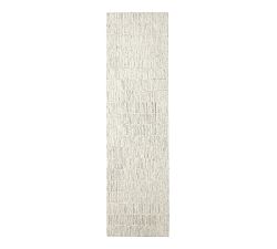 Open Box: Capitola Hand-Tufted Wool Rug, 2.5' x 9' - Warm Gray