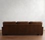 Turner Square Arm Leather Sofa (65&quot;&ndash;104&quot;)