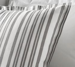 Antique Stripe Yarn Dye Cotton Sham