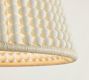 Bristol Wood Bead Tapered Pendant (24&quot;)