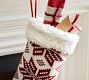 Fair Isle Snowflake Stocking