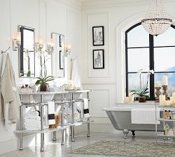 Linen Banded Bath Towel