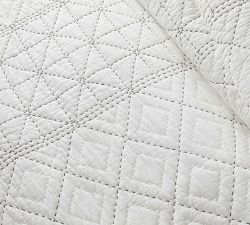 The Emily &amp; Meritt Pickstitch Organic Cotton Quilt &amp; Shams