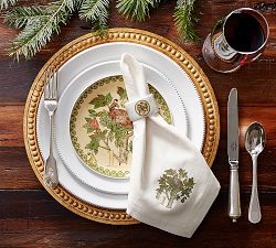 Twelve Days of Christmas Napkin Ring, Set of 12