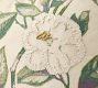 Vintage Islands Magnolia Embroidered Pillow