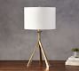 Easton Forged-Iron Tripod Table Lamp (27&quot;)