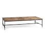 Parquet Rectangular Grand Reclaimed Wood Coffee Table (79&quot;)