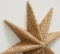 Woven Stars Wall Art - Set of 3