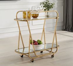 Capra Metal Bar Cart (36&quot;)