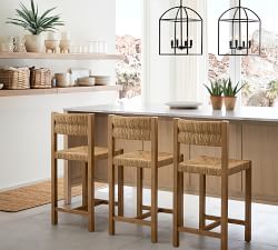 Fallon Forged-Iron Pendant (13&quot;)