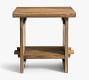 Easton Square Reclaimed Wood End Table (24&quot;)