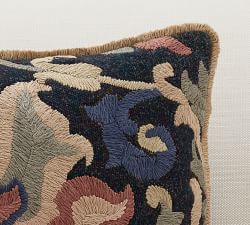 Rory Embroidered Lumbar Pillow Cover