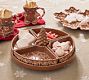 Gingerbread Stoneware Lazy Susan