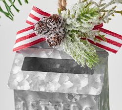 Letters To Santa Mailbox Ornament