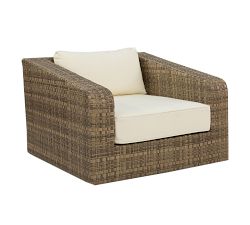 Havana All-Weather Wicker Swivel Lounge Chair