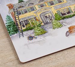 National Lampoon&rsquo;s Christmas Vacation&#8482; Griswold House Cork Placemats - Set of 4