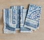Nila Medallion Block Print Napkins - Set of 4