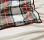 Stewart Plaid Cotton Sherpa Blanket