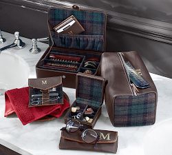 Tartan Plaid Shoe Shine Kit