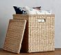 Savannah Handwoven Seagrass Oversized Lidded Basket