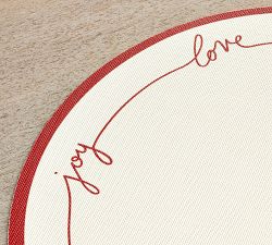 Chilewich Holiday Sentiment Placemats