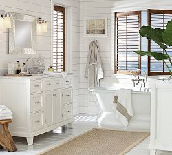 Linen Banded Bath Towel