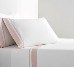 Parker Organic Percale Pillowcases - Set of 2