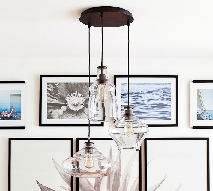 McCarthy 3-Light Glass Pendant | Pottery Barn