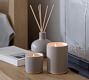 Mason Ceramic Scented Candle - Grey Oak