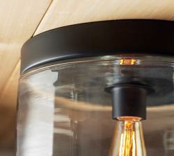 Frances Glass Flush Mount (12&quot;)