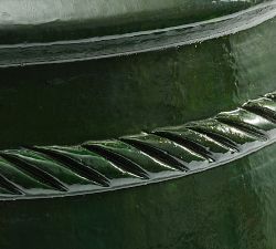 Marcello Green Glaze Planters