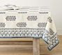 Rita Block Print Organic Cotton Tablecloth