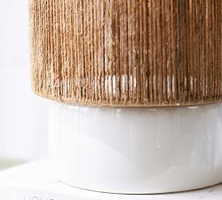 Camden Abaca Table Lamp (15&quot;)