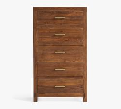 Menlo Reclaimed Teak 5-Drawer Tall Dresser (32&quot;)