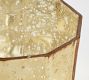 Faceted Mercury Glass Votive Candleholder