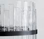 Sander Staggered Glass Round Chandelier (26&quot;)