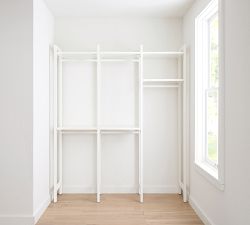 Essential Walk-In&#160;Closet by Hold Everything, 6' Complete Hanging System&#8203;