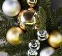 Faux Pine Ornament Wreath &amp; Garland
