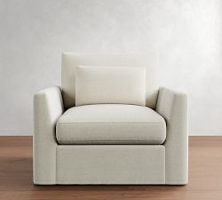 Westwood Fin Arm Deep Seat Slipcovered Chair