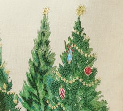 Christmas in the Country Lumbar Pillow Cover