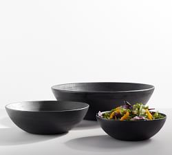 Open Box: Chateau Handcrafted Acacia Wood Salad Bowls