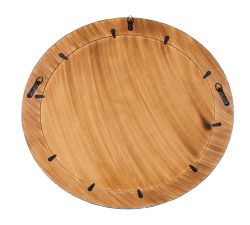 Phoenix Blue Bone Round Wall Mirror