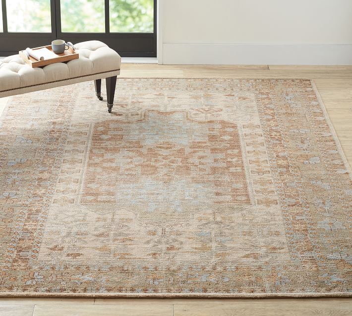 Arlet Hand-Knotted Wool Rug | Pottery Barn