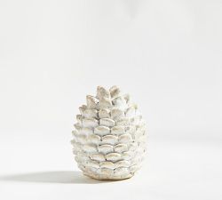 Artisan Handcrafted Ceramic Pinecone