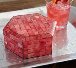Pink Hexagon Box