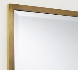 Open Box: Kensington Rectangular Slim Mirror