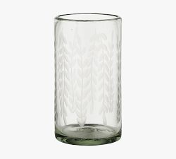 Etched Petals Recycled Drinkware Collection